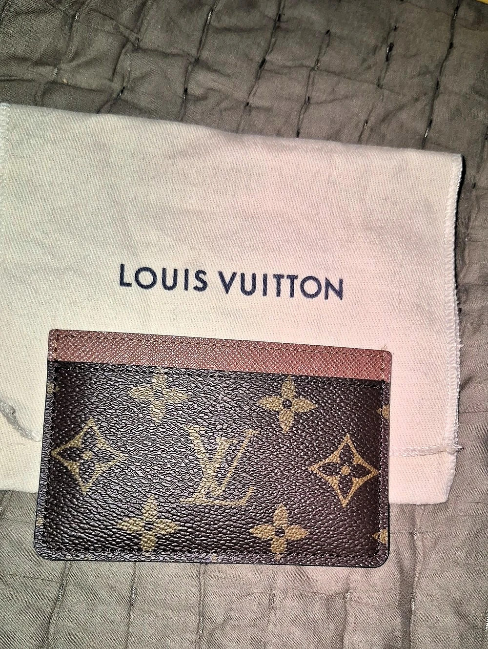 Louis Vuitton Card Holder Monogram Brown